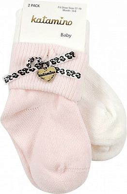 Носки для девочек KATAMINO K44057 KTM87139 р.6-12 розовый 
