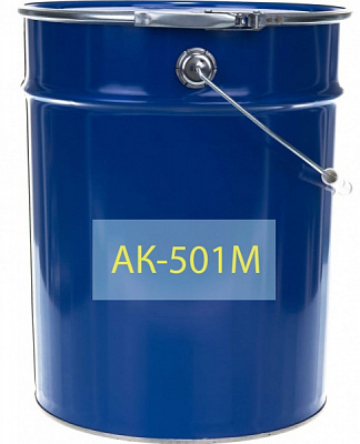 Краска UniSil для дорожной разметки АК-501М жолтый полуглянец 30кг