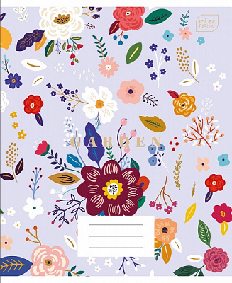 Тетрадь школьная А5 96 # BOTANIQUE InterDRUK