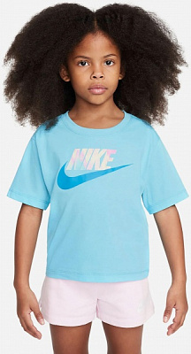 Футболка Nike DIGI DYE FUTURA TEE 36K541-F85 р.6X блакитний