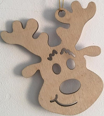 Підвіска Фігурка голова оленя 115 см