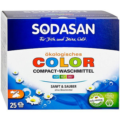 Стиральный порошок Sodasan Compact 1.2 кг