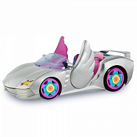 Машинка Barbie Серебристый кабриолет 