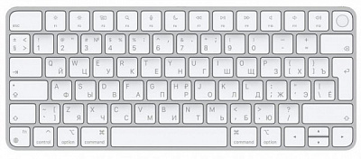 Клавіатура Apple Magic Keyboard с Touch ID Bluetooth (MK293RS/A) silver