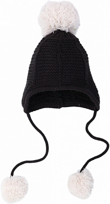 Шапка HW детская с веревочками р.48-50 серый