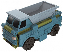 Іграшка-трансформер Transracers 2-в-1 Військова вантажівка & Самоскид YW463875-27