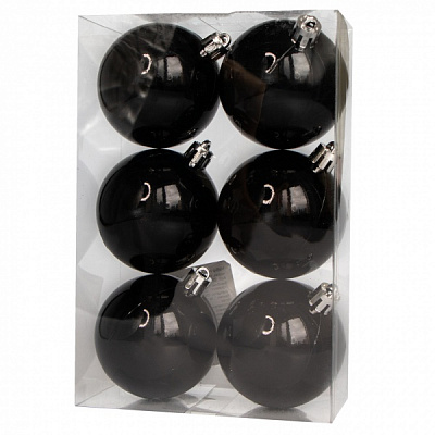 Набір ялинкових куль Девілон 251604 d60 мм 6 шт./уп.