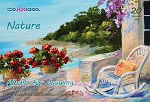 Альбом для малювання на скобі Seasons 20 аркушів А4 CF60902-01 Cool For School