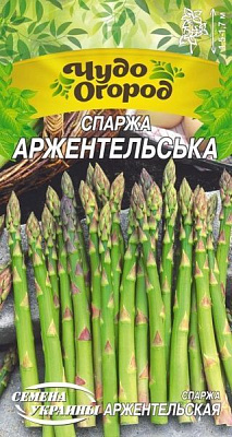 Насіння Семена Украины спаржа Аржентельська 666400 1г
