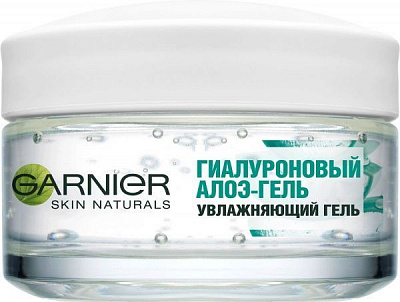 Гель дневной Garnier Skin Naturals Гиалуроновый с алоэ для нормальной и смешанной кожи 50 мл