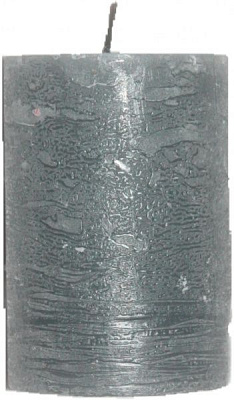 Свічка Циліндр синьо-сіра С07/10/1-7.6 Candy Light