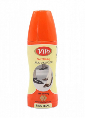 Крем-блеск Vilo LIQUID SHOE POLISH 80 мл бесцветный