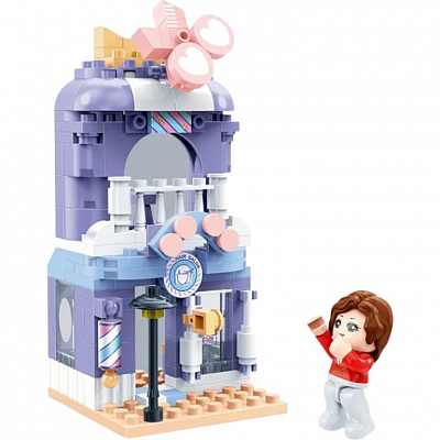 Конструктор BanBao Парикмахерская Mini High-Street Series ET806