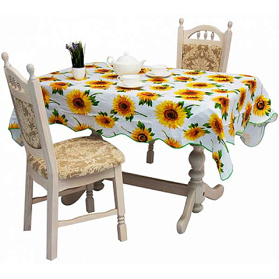 Скатерть прямоугольная шелкография 137x180 см