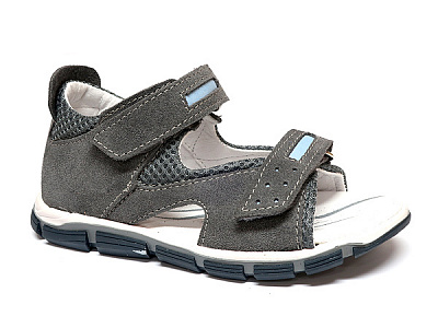 Сандалии для мальчиков RenBut с профилированной стелькой р.27 серый 21-3338 