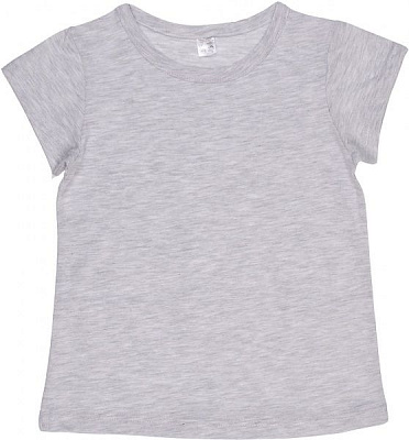 Футболка для дівчаток Татошка р.92 сірий меланж 06501сер. меланж