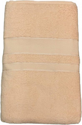 Простынь махровая 200x220 см кремовый ТЕКС 