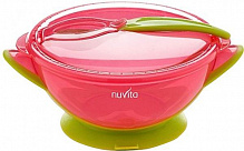 Набор детской посуды Nuvita NV1421Pink