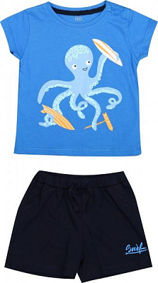 Комплект дитячого одягу Фламінго р.74 синій 571-103