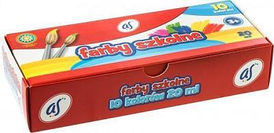 Краски гуашевые школьные 10 цветов 20 мл Astra