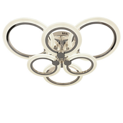 Люстра светодиодная Victoria Lighting с пультом д/у 112 Вт хром Fanny/PL8 