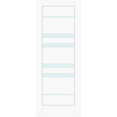 Дверное полотно ОМиС Rino 06 ПО 700 мм белый silk matt 