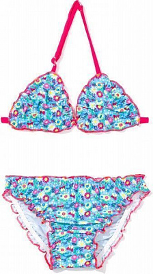 Купальник для девочек Conte E Bambina р.98-104 /52 см голубой 