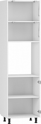 Пенал під духовку 600x2140x560 мм білий