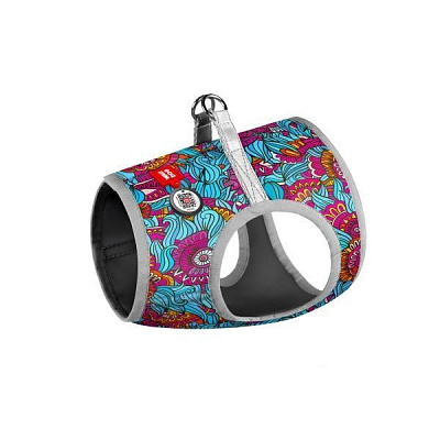 Шлея WAUDOG з малюнком Літо розмір S1