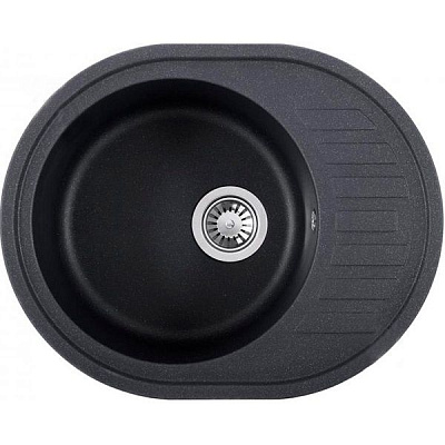 Мойка UP! (Underprice) с кварцевого песка Omega black 