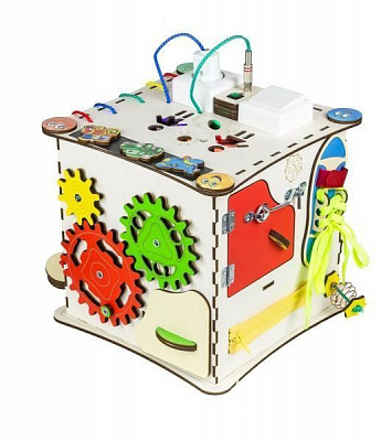 Игрушка развивающая Good Play Кубик 25х25х25 см с подсветкой К 009