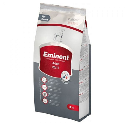 Корм Eminent Adult для взрослых собак мелких и средних пород 3 кг