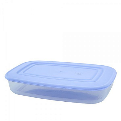 Контейнер харчовий Альфа прямокутний 2.5 л бузковий Алеана