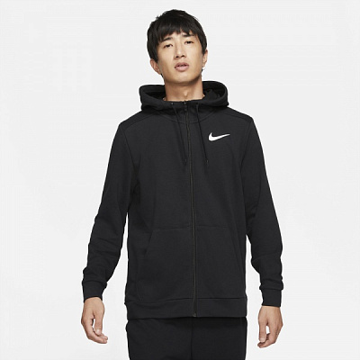 Джемпер Nike M NK DF HDIE FZ FL CZ6376-010 р. L чорний