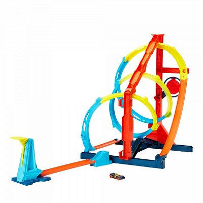 Трек Hot Wheels Драйвовая спираль HDX79