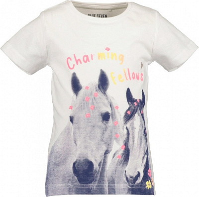 Футболка для дівчаток Blue Seven Спіріт TM р.92 білий 702257 X * 98