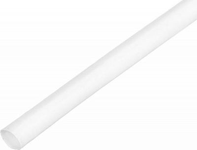 Трубка термоусадочная тонкостенная ЗМ 1 м белая полиолефин GTI-3000 9/3-WE