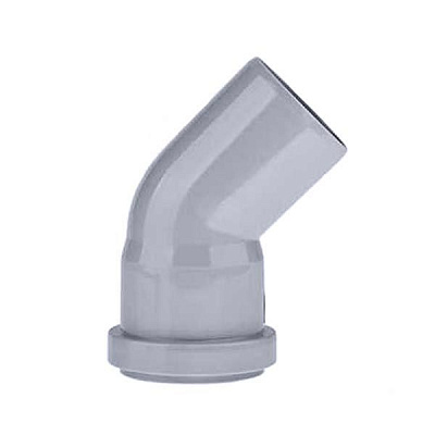 Колено Plastimex ПП d50x45°