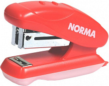 Степлер 24/6 18 мм с дестеплер красный NORMA