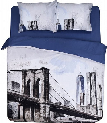 Комплект постільної білизни Exclusive Bridge 2,0 різнокольоровий La Nuit
