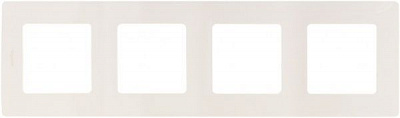 Рамка чотиримісна Legrand Etika універсальна кремовий 672514