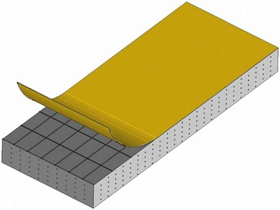 Ущільнювач самоклеючий гумовий Mesan 1200.5.20 20х5 мм 10 м чорний