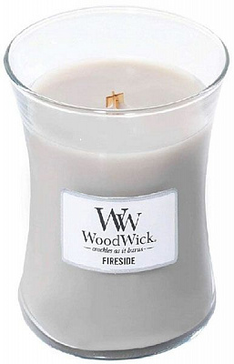 Свеча ароматическая Woodwick Medium Fireside 275 г 