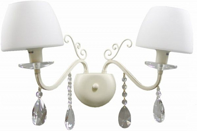 Бра Интеркласс НББ 01-2хХХ-092 Cream Gold 2x40 Вт E14 белый 81306/2 