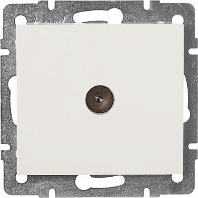 Розетка TV оконечная Lezard Rain крем 703-0388-130