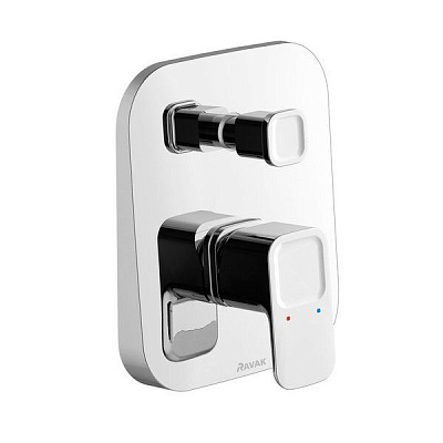 Змішувач прихованого монтажу з перемикачем Ravak TD 061.00