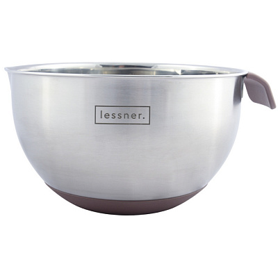 Миска для миксера большая Lessner с силиконовой ручкой 4,8 л