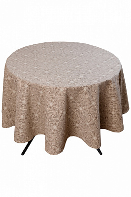 Скатерть Корица Dх180 Прованс
