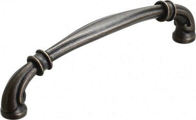 Меблева ручка 128 мм матова темна антична бронза MVM D-1014-128 MBAB