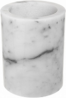 Склянка Sensio Marble 8x8х10 см білий
